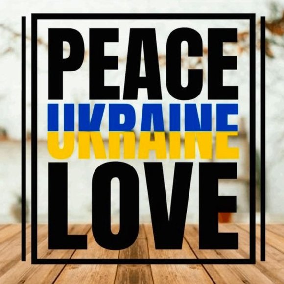 Stand With The Ukraine Fundraising effort get a decal - Picture 1 of 1